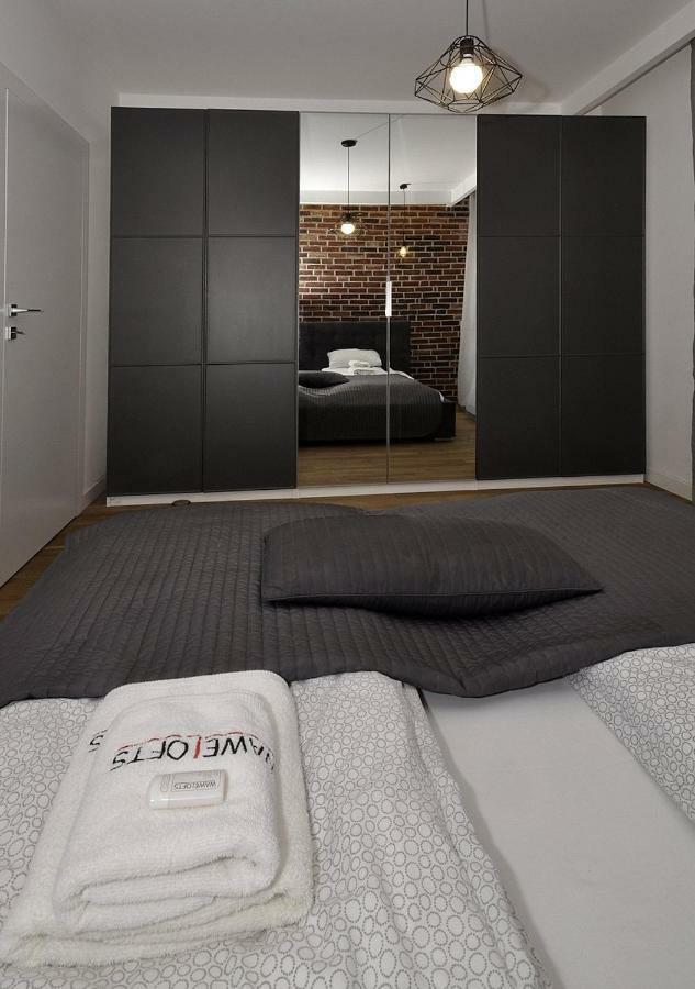 Apartament Zablocie Riverside Wawelofts Krakow Ngoại thất bức ảnh